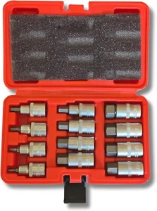 Juego de 12 Llaves de Vaso Allen Exagonales 1/2" – 5 a 22mm, 12 Piezas + Maletín - Imagen 1 de 3
