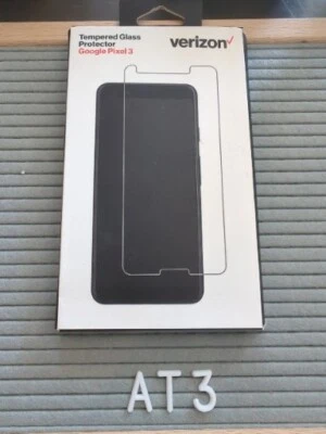 Verizon Tempered Glass Screen Protector for Pixel 3 - Clear - Image 1 of 2