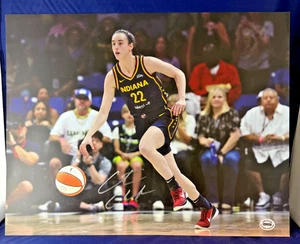 CAITLIN CLARK SIGNED Photo 11X14 WNBA INDIANA FEVER w/COA (ACA) + FREE SHIP - Picture 1 of 7