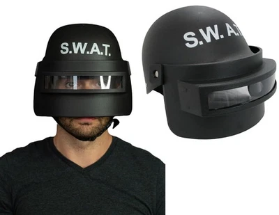 Casco de equipo militar de policía para adultos máscara facial plegable accesorio de disfraz táctico Foto 1 de 4