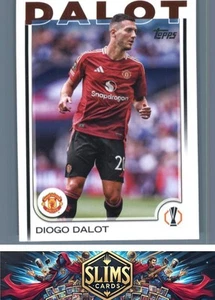 2024-25 Topps UEFA Club Competitions Manchester United Diogo Dalot #83 - Picture 1 of 2