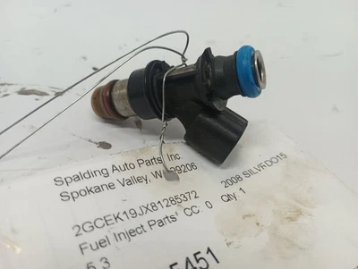 12580681 2007-2009 Chevrolet Silverado 1500 Fuel Injector  11539780 - Image 1 of 4