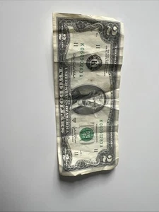 2003 - $2 Two Dollar Bill Rare Series A - Picture 1 of 6