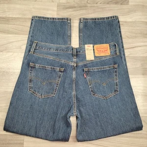 Jeans Levis 550 uomo 35x32 (effettivo 34x31,5) blu relaxed gamba affusolata denim nuovo con etichetta - Foto 1 di 14