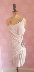 ELISE RYAN Pink Bodycon Summer Party Occasion Dress Size 12 - Picture 1 of 6