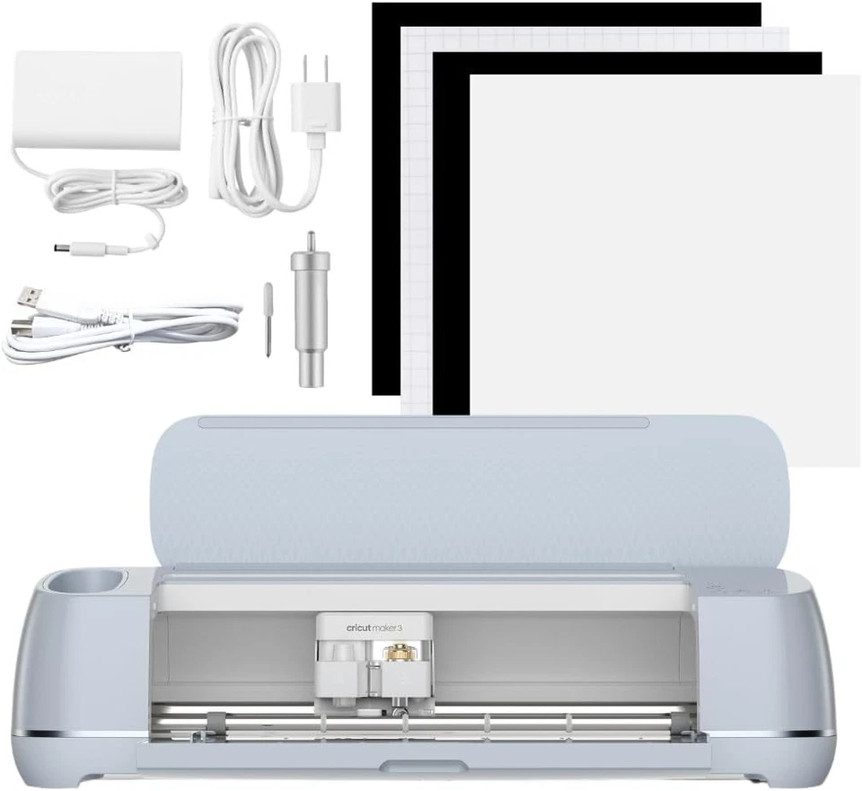 Cricut Maker 3 Ultimate Smart Vinyl Cutting Machine 2008334 Light Blue Color