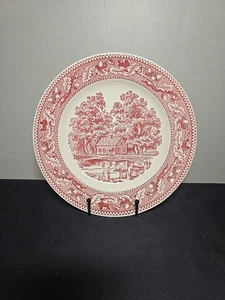Vintage 1965 Royal China Memory Lane Royal Ironstone Dinner Plate 10" - Picture 1 of 3