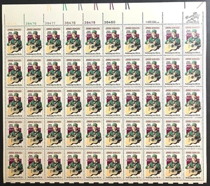 JIMMIE RODGERS PERF ARTS US SHEET-  50 1978 MNH 13c SCOTT #1755 - COMB SHIPPING - Bild 1 von 2