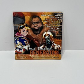 Sega Dreamcast Generator Demo Disc Vol. 1 1999 Vintage CD Video Game Disk