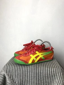 WMNS Rare! Vintage Onitsuka Tiger Low Top Sneakers Asics Orange US 6 / IT 36 - Picture 1 of 14