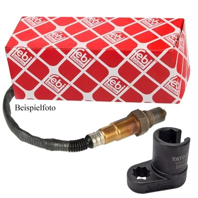 Sonda lambda Febi Bilstein 4 pin 460 mm + dado 22 mm per Lexus IS II LS AURIS - Immagine 1 di 3