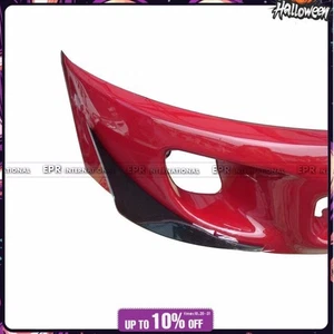 For Toyota MK4 Supra Front Bumper Canard Splitter Fin (2pcs) Carbon Fiber - Picture 1 of 6
