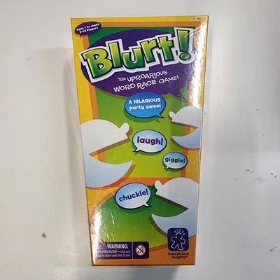 Blurt! The Uproarious Word Race Game! (Factory Sealed) Ages 7+ (3-12 Players) - Image 1 of 4
