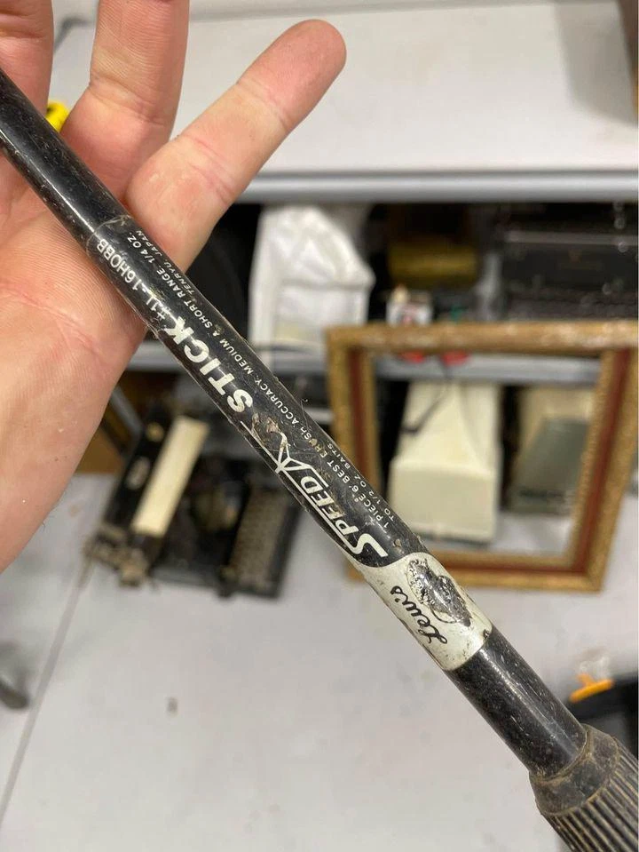 De colección LEW’S SPEED STICK #1L-16HOBB 1 PIEZA 6’ 1/4-1/2 oz Cebo Caña de Pescar HN Foto 1 de 4