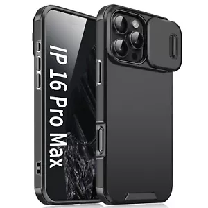 For iPhone 16 Pro Max 15 Pro 14 13 PC Shockproof Mag-Safe Matte TPU Case Cover - Picture 1 of 14