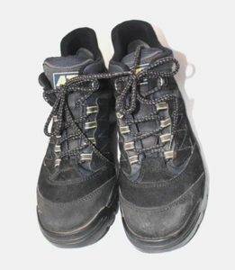 Stivali da passeggio uomo Clarks ATL neri scamosciati taglia 10 UK - Foto 1 di 13