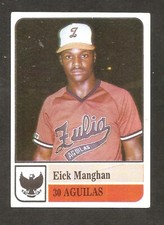 Eric Mangham 1991-92 Venezuelan Winter League Sticker #30
