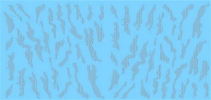 Camuflaje militar coches camuflaje binario código plata plata 1:24 calcomanía calcomanía - Imagen 1 de 1