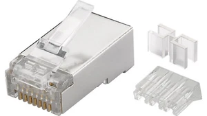 RJ45 Kat. 6A STP Telekommunikationsstecker /mit Einfädelvorrichtung/ 725 - Bild 1 von 1