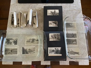 Lot 120 Vtg 1920s-40s Black & White Photos Snapshots Americana Family Farm Boats - Picture 1 of 13