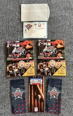 1997 Pinnacle All-Star Fan Fest Ephemera Lot Roberto Clemente Official Program - Image 1 of 4