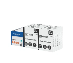 Case Copy Printer Printing Paper 8 1/2 x 11 Letter Size 10 Reams 5000 Sheets - Picture 1 of 14