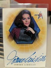 Star Trek 35th Anniversary Joanne Linville A1 Autograph Card Romulan Commander 