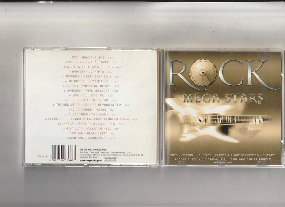 Rock Mega Stars / CD - Bild 1 von 1