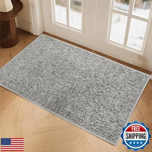 Yancorp Front Door Mat Indoor Entrance for Inside Entry 2' x 3' Non-Slip Welc - Picture 1 of 5