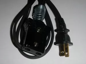 6ft Power Cord for Vintage Fostoria Waffle Maker Iron Model 351 (3/4 2pin) - Bild 1 von 2