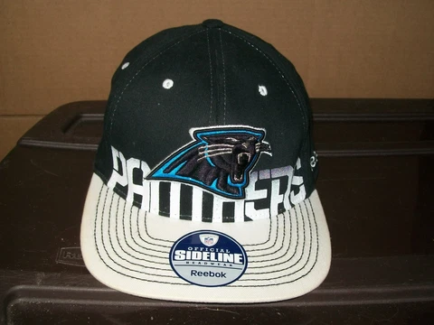 REEBOK SIDELINE CAROLINA PANTHERS BALL CAP / SIZE: L/XL Cover