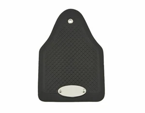 Bicycle Mud Flap Black/Chrome Lowrider Cruiser Bikes  - Picture 1 of 1