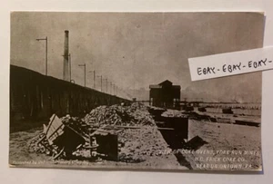 Uniontown Pa. H.C. Frick Co. York Run Mines Rare Row of Coke Ovens New Postcard - Picture 1 of 2