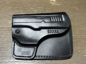 Brand New Sig Sauer (SIgTac) Leather Pocket Holster HOL-PKT-238-BLK