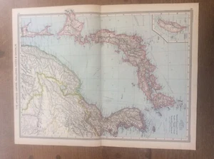 2 Antique colour Maps The Japanese Empire Korea Sakhalin c1904 Harmsworth Atlas - Picture 1 of 2