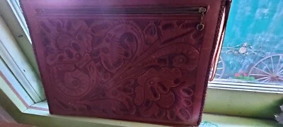 3 Молния кожаный документ перевозчик / чехол 10 «x 14» - Изображение 1 из 4