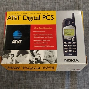 AT&T Digital PCS Nokia 5165 Phone Personal Communication System *In Box, Parts* - Photo 1 sur 16
