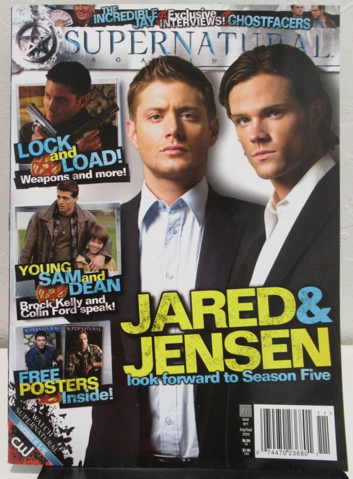 Supernatural Magazine #11 Aug/Sep 2009 - very good condition - Image 1 of 1