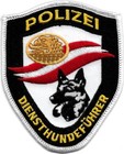 Österreich K-9 DHF Polizei DienstHundeführer  WIEN Abzeichen Patch Hundeführer
