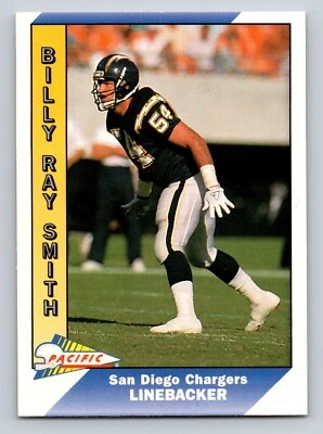Billy Ray Smith 1991 Pacific #452 San Diego Chargers - Image 1 of 2