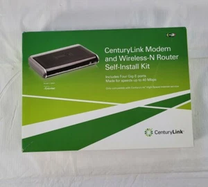 CenturyLink Modem and Wireless-N Router Self-Install Kit In Box - Picture 1 of 4