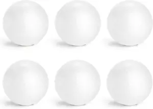 6 Pack Craft Foam Balls, 6 Inch round Polystyrene Foam Ball for DIY Arts Project - Picture 1 of 6