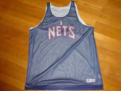 Camiseta deportiva de práctica NBA BROOKLYN NY NETS camisa reversible nueva...  JUVENTUD MEDIANA Foto 1 de 4