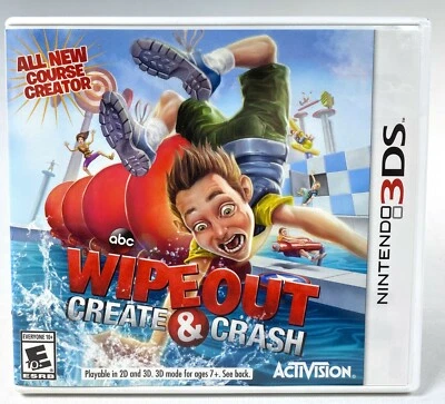 Wipeout: Create & Crash (Nintendo 3DS, 2013) - Image 1 of 3