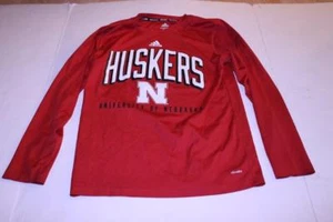 Camiseta Camiseta Rendimiento Atlético Juvenil Nebraska Cornhuskers M (10/12) L/S (Roja) - Imagen 1 de 1