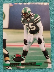 1993 TOPPS STADIUM CLUB BOBBY HOUSTON ROOKIE #96 NEW YORK JETS RC - Picture 1 of 4