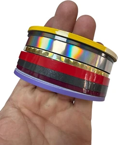 Zierstreifen Überraschungsset aus Überproduktion 2mm-20mm, je 10m Länge 5 Rollen - Picture 1 of 12