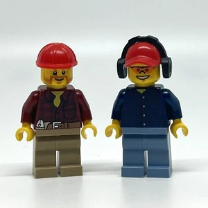 LEGO City Logging Truck MINIFIGURES ONLY cty0466 cty0467 RETIRED Loggers - Picture 1 of 6