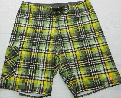 Bermuda de banho masculina QUIKSILVER tamanho 32 33 híbrida (te57) - Imagem 1 de 4
