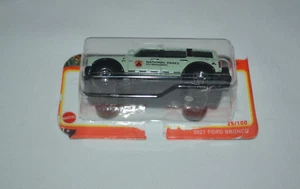 MATCHBOX 2023 MOUNTAIN EXPLORERS - 2021 FORD BRONCO NATIONAL PARKS GREEN LOOSE - Picture 1 of 9